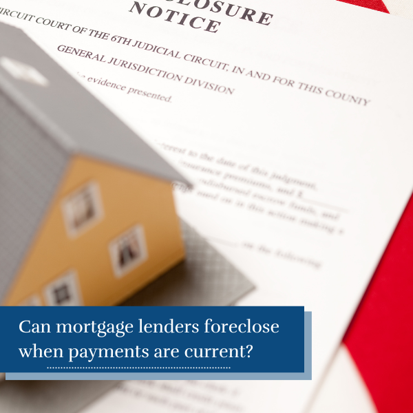 Current Bank Foreclosures